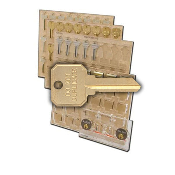 Ilco - EIP-KH3E - Engrave-It - Ilco Neuter Bow Keys (With Embossed Head) Key Holder - Holds 24 - for Engrave-It Pro Machine