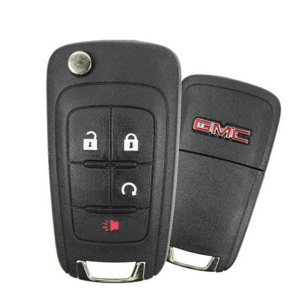2010-2017 GMC Terrain / 4-Button Flip Key / PN: 20835400 / OHT01060512 (OEM)