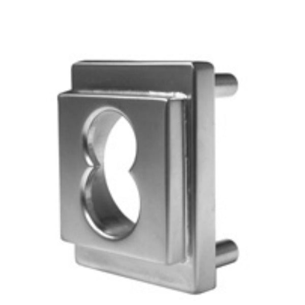 Olympus - ETS4 - Exterior Through-Bolt Mounting Plates for Olympus Cabinet Locks - Optional Finish
