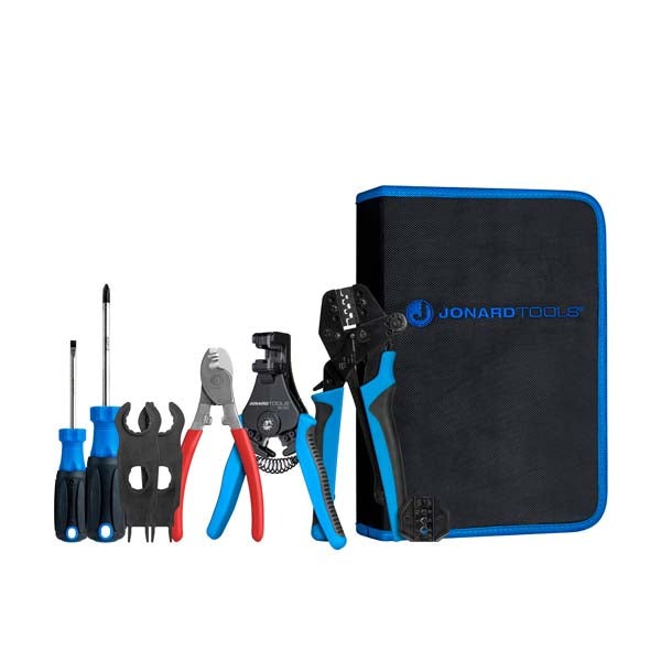 Jonard Tools - Solar Panel MC3 & MC4 Crimping Tool Kit