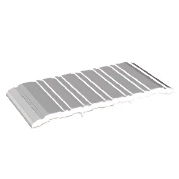 Cal-Royal - CR376748 - Saddle Thresholds - 1/4” H x 7” W x 48" L - Mill Finish Aluminum