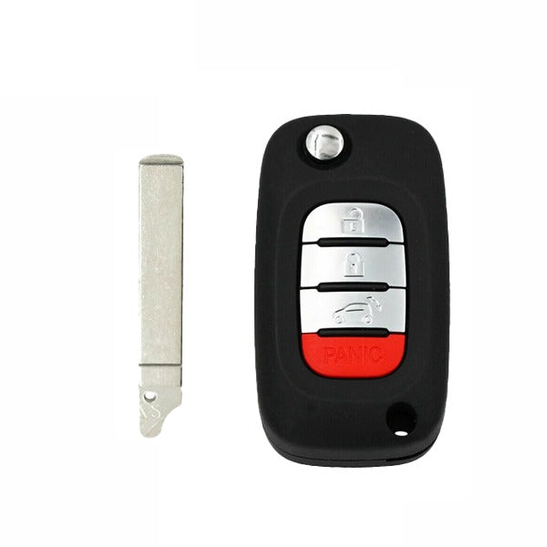 2015-2017 Smart Fortwo Forfour (W453) / 4-Button Flip Key / VA2 / CWTWB1G767 / 434 MHz (AFTERMARKET)