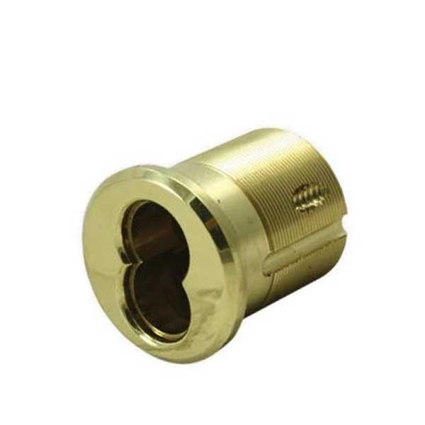 GMS - SFIC Mortise Housing - 1-2/5" - 7-Pin - 3 - Polished Brass - AR Cam