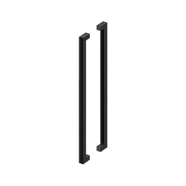 Deltana - 42" Extra Large Contemporary Pull - Back-To-Back - 3" Door Thickness - Optional Finish