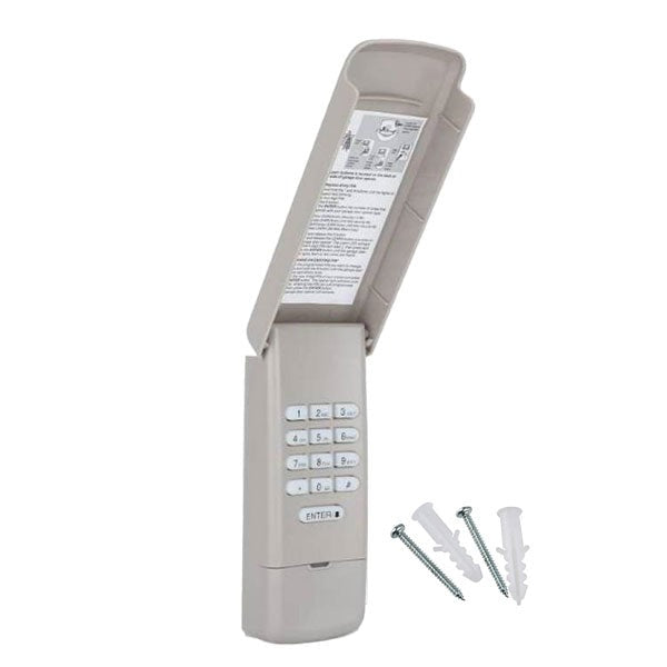 KeylessFactory - KeyChain Garage Door Remote Opener - Compatible with Liftmaster, Sears and Craftsman openers