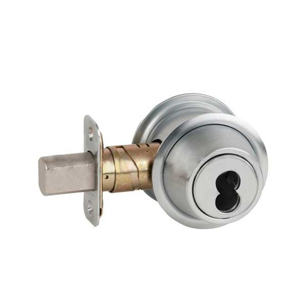 Schlage - B560J - Single Cylinder Deadbolt Lock - FSIC Core - Satin Chrome - Grade 2