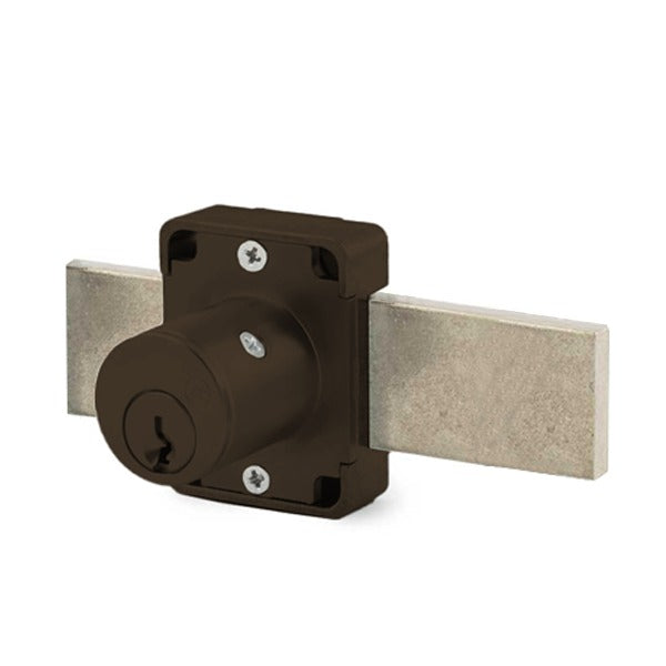 Olympus - 100DR - Deadbolt Door Lock - N Series National - D4291 4-pin - Long Bolt - Oil Rubbed Bronze - Optional Cylinder Length - Optional Keying - Non Handed - Grade 1