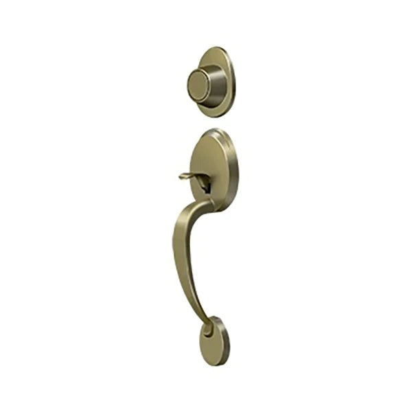 Deltana - Montego Handleset Dummy - 1-3/8" - 2" Door Thickness - Optional Finish