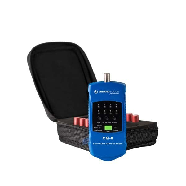 Jonard Tools - Cable Mapper & Toner 8 Way