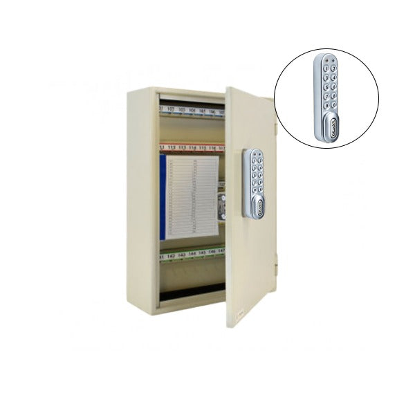 CodeLocks - Key Secure Hook Key Cabinet w/ KL1000 - Keyless Access - Private & Public Function - Master & User - Optional Storage
