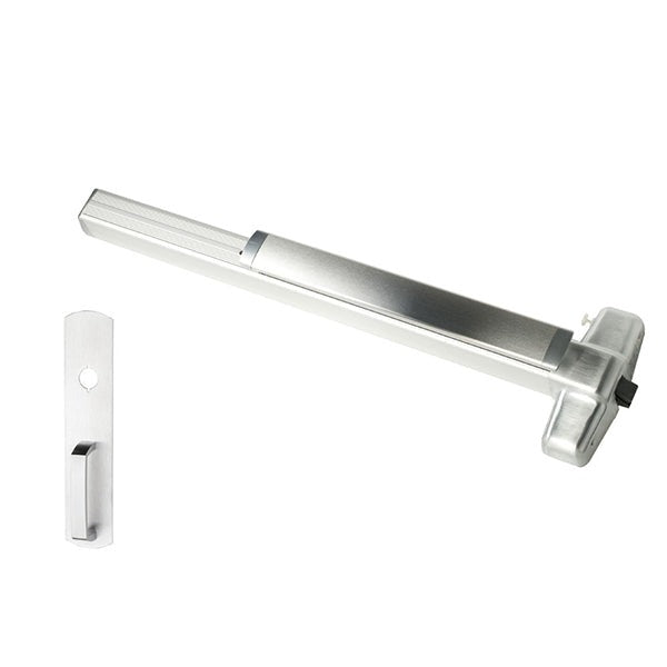 Von Duprin - 99NL-3-26D - Rim Exit Device with Night Latch Pull - Satin Chrome - 3 Foot - Grade 1