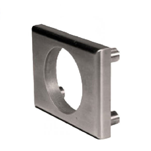 Olympus - ETS2-125 - Through Bolt Plate - for 7/8” Barrel Diameter Locks - 1/8" - 26D - Satin Chrome