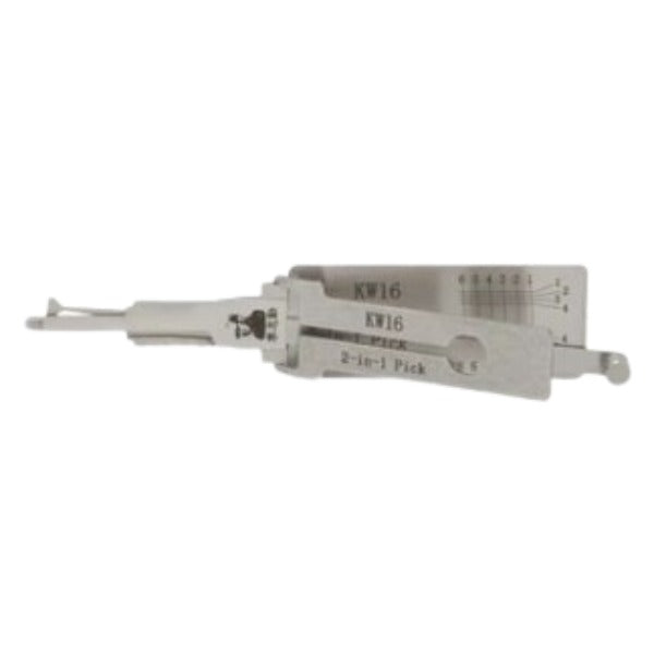ORIGINAL LISHI - Kawasaki Motor Bikes KW16 / 2-In-1 Pick & Decoder / AG