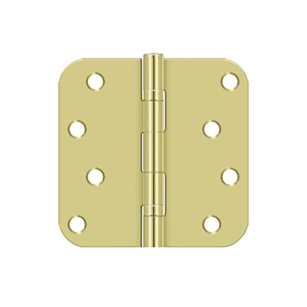 Deltana - 4" x 4" x 5/8" Radius Hinge - Ball Bearing - Optional Finish