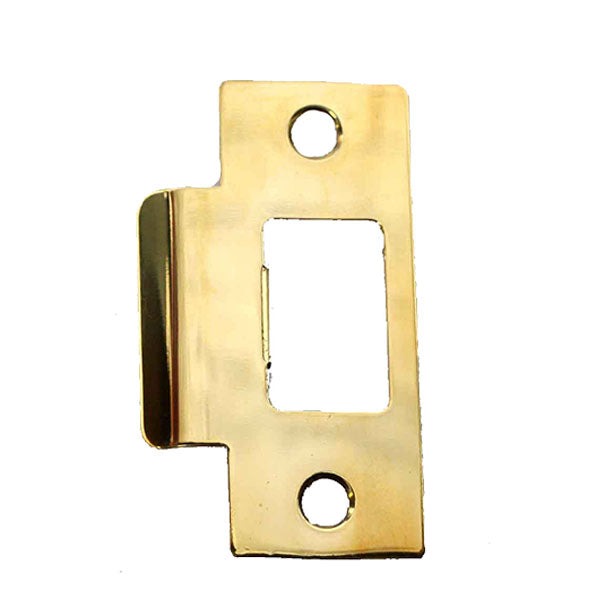 TownSteel - Strike Plate for Privacy - 2 3/4" x 1 1/8" - Brass