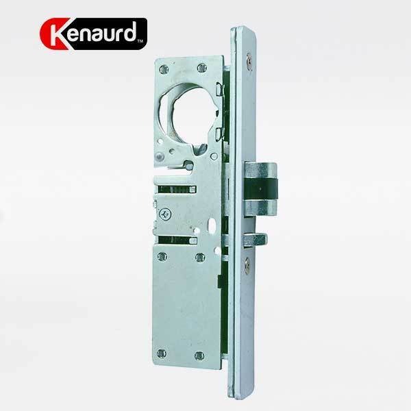 Narrow-Stile 1-1/2" Latch Lock Body w/ 2 Faceplates - LH