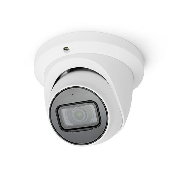 IC Realtime - IPMX-E40F-IRW2 / 4MP IP Indoor/Outdoor Small Size Eyeball Dome Camera / Fixed 2.8mm Lens (103 AOV) / 164 Ft Starlight / POE / AI / TAA Compliant