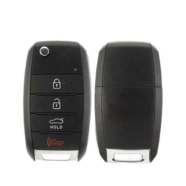 2017-2018 Kia Forte / 4-Button Flip Key / PN: 95430-A7200 / OSLOKA-875T (YD) (OEM Recase)