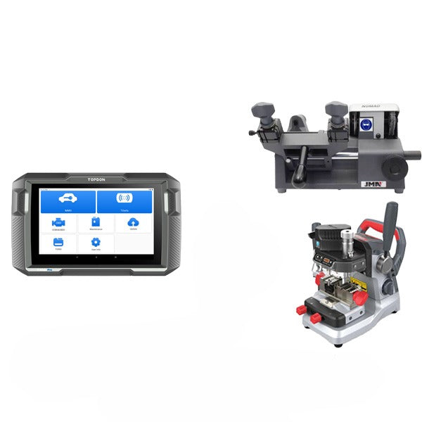Complete Cut / Duplicator & Programming Bundle - TOPDON T-Ninja Pro + JMA NOMAD + Xhorse Condor XP-007