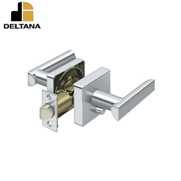 Deltana - Livingston Lever Privacy Left Handed - Optional Finish