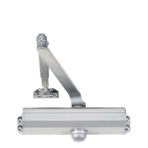 Norton - 1604 - Tri-Packed Manual Commercial Door Closer - Back Check Function - PA Bracket/Regular/Top Jamb - Size 4 - Satin Aluminum - Fire Rated - Grade 1