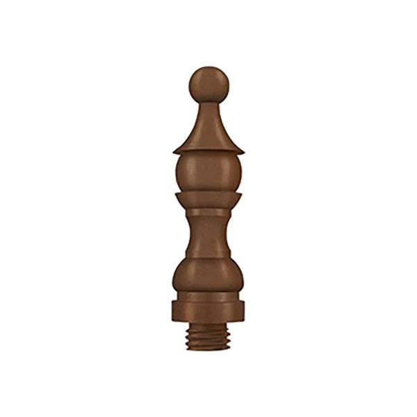 Deltana - Royal Finial 3" - Distressed - Solid Brass - US10BR