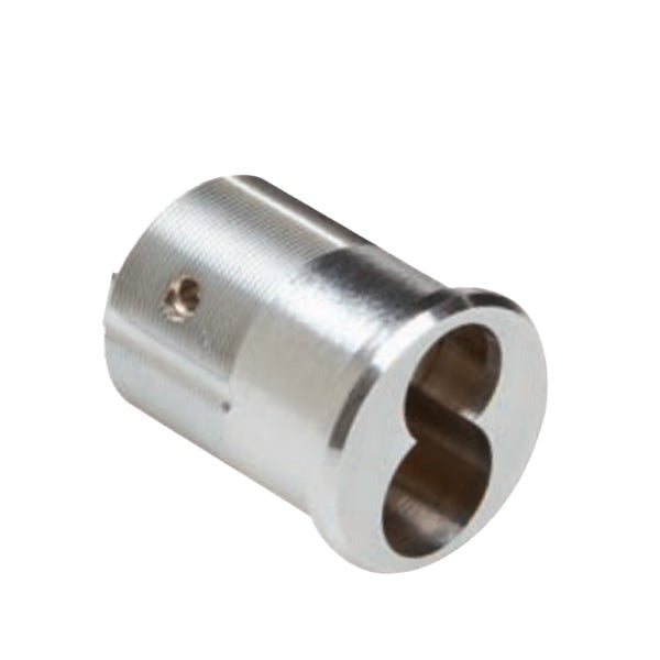 Ilco - S26506 - 1 1/2" - LFIC Large Format IC Core Mortise Housing 6-Pin - Clover Cam - Satin Chrome