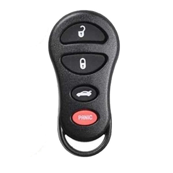 10 x 2000-2005 Dodge Chrysler / 4-Button Keyless Entry Remote / PN: 04759008 / GQ43VT9T (OEM Recase)
