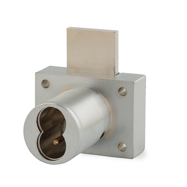 Olympus - 721DW - IC Core Deadbolt Cabinet Drawer Lock - BEST SFIC - Optional Cylinder Length - Satin Chrome - Optional Key Retaining - Optional High Security - Grade 1