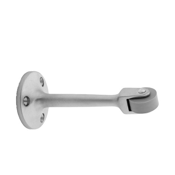 IVES - RB472 - Straight Roller Bumper - 6" Projection - Satin Nickel
