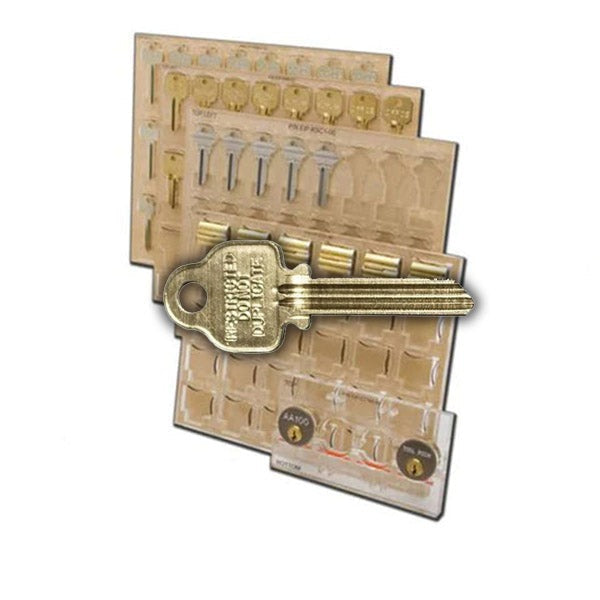 Ilco - EIP-KH97 - Engrave-It - Medeco Oem Key (A1517Style) Key Holder - Holds 16 - for Engrave-It Pro Machine