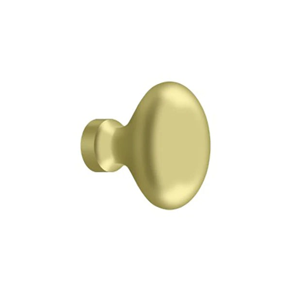 Deltana - Knob - Oval/Egg Shape - Optional Finish