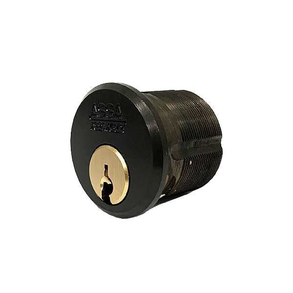 ASSA - Maximum+ Restricted - Mortise Cylinder - 1-1/8" - KD - 624 - Dark Oxidized Bronze