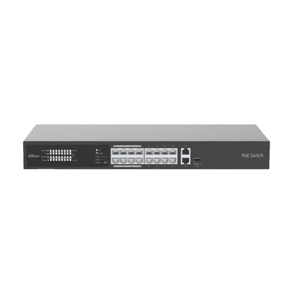 Uniview Tec / UVT / NSW162PX / 16-Port PoE Network Switch