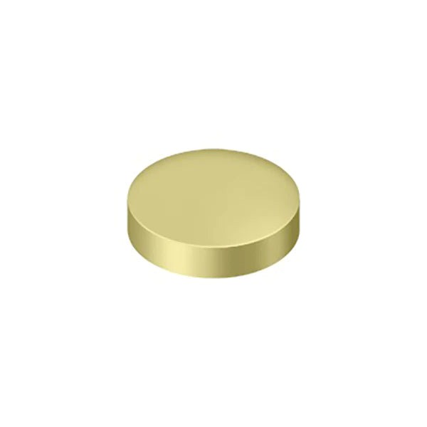 Deltana - Screw Cover - Round - Flat - 1" Diam - Optional Finish