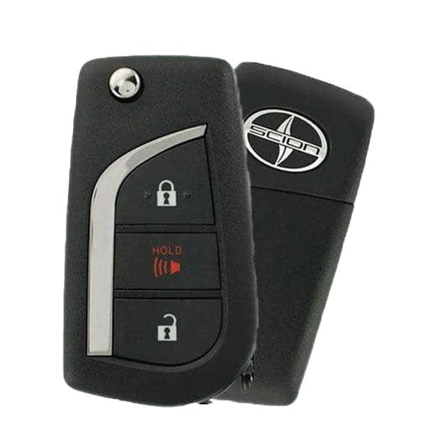 2016 Scion iM / 3-Button Remote Flip Key / PN: 89070-12B00 / HYQ12BF (OEM)