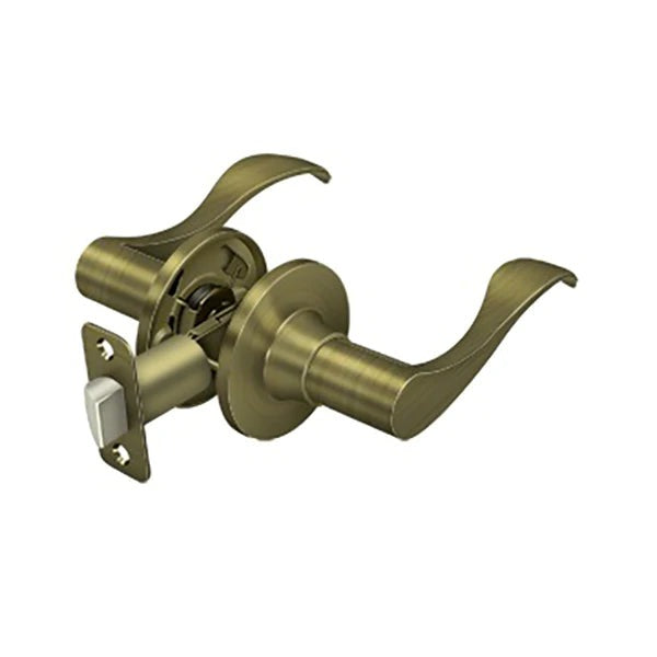 Deltana - Savanna Lever Passage - 2-3/8" Backset - 1-3/8" - 2" Door Thickness - Right Handed - Optional Finish