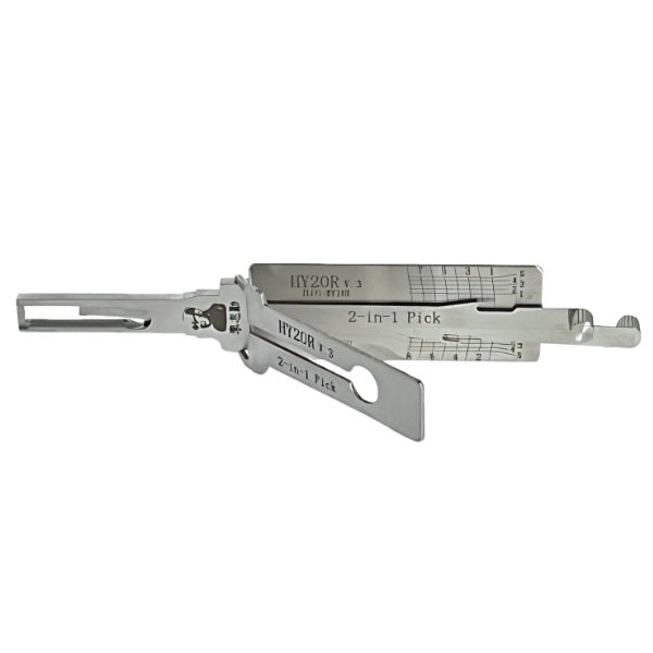 Original Lishi - HY20R-V3 Hyundai / 2-in-1 Pick & Decoder - Trunk and Ignition