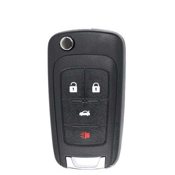 2010 - 2019 GM / 4-Button Flip Key / PN: 13504200 / OHT05918179 (AFTERMARKET)