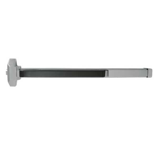 SDC - S4101PU36RE - RIM Mounted Panic-Rated Exit Device - 36" - Exit Only - Request to Exit - Motorized Electric Latch Retraction - 630 - Dull Stainless Steel - Grade 1