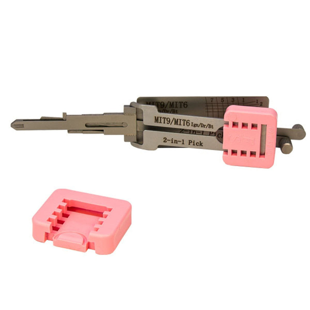 Finger Saver - Thumb Brace Support for Original Lishi Pick Tools - Pink