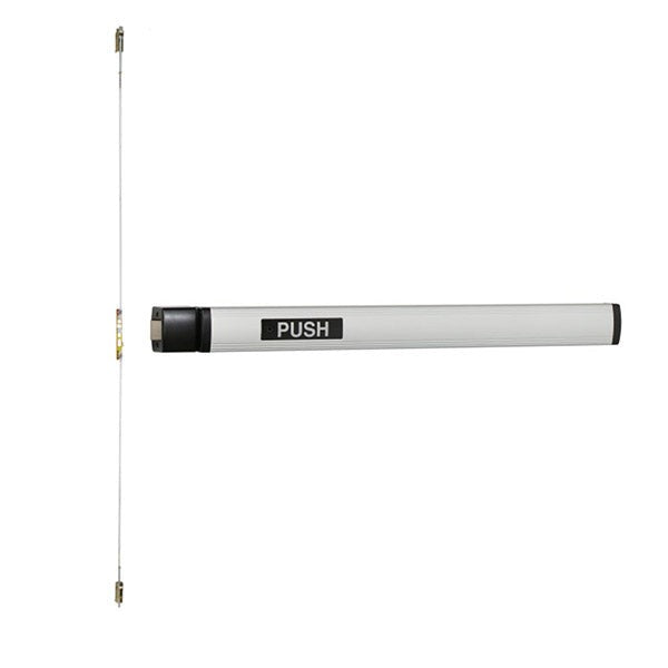Falcon - 1490EO - Concealed Vertical Rod Touchbar Exit Device - Exit Device Only - 36" - US28 - Satin Aluminum - RHR - Grade 1
