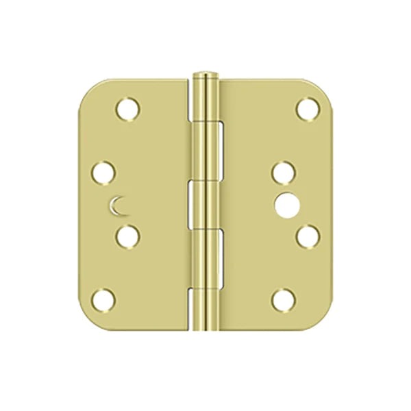 Deltana - 4" x 4" x 5/8" Radius Hinge - Security - Optional Finish