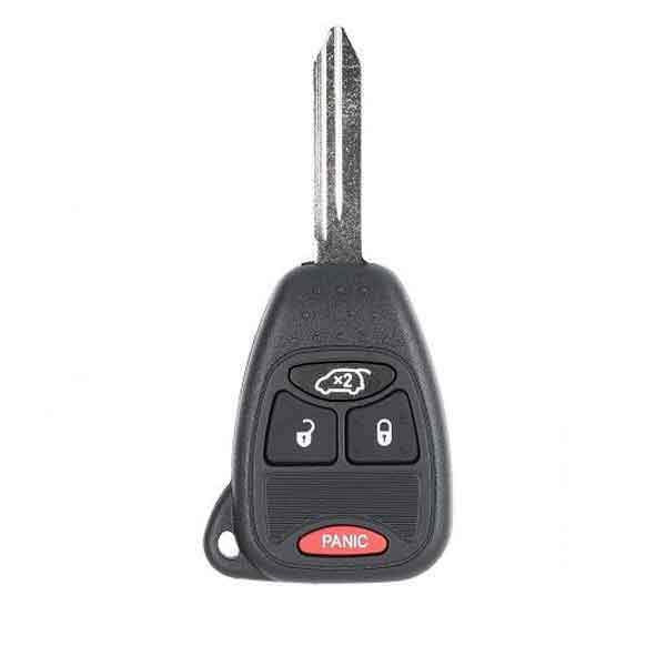 2004-2007 Chrysler Dodge / 4-Button Remote Head Key SHELL / Y159 / M3N5WY72XX (AFTERMARKET)