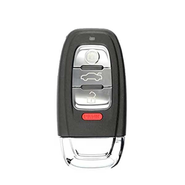 2008-2012 Audi / 4-Button Smart Key SHELL for IYZFBSB802 (AFTERMARKET)