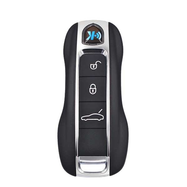 KEYDIY - Porsche Style - 3-Button Smart Key Blank - Black (KD-ZB19)