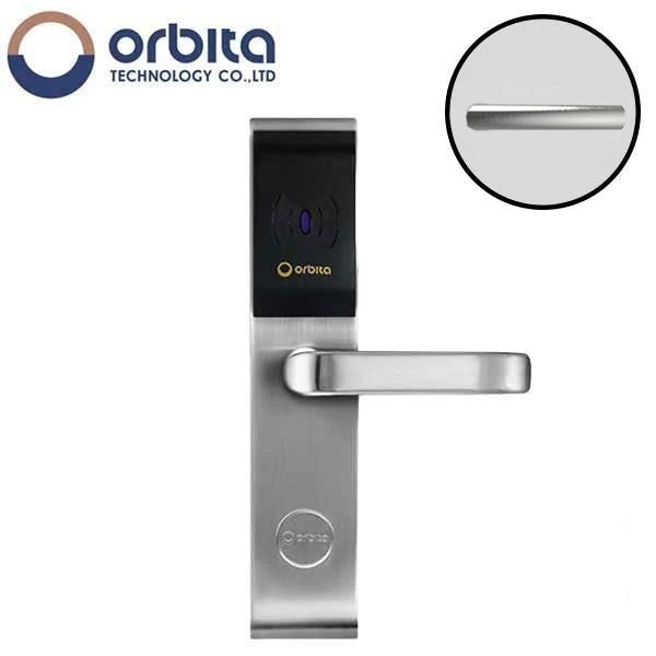 Orbita - E3042 - Mortise Hotel Lock - RFID - Optional Lever Style - 6 VDC - Optional Finish - Grade 2 - Hotel Door Locks