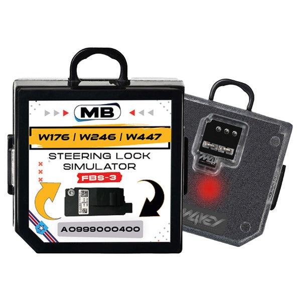 Mercedes W176 W246 W477 - ESL Electronic Steering Lock Emulator - Plug and Play