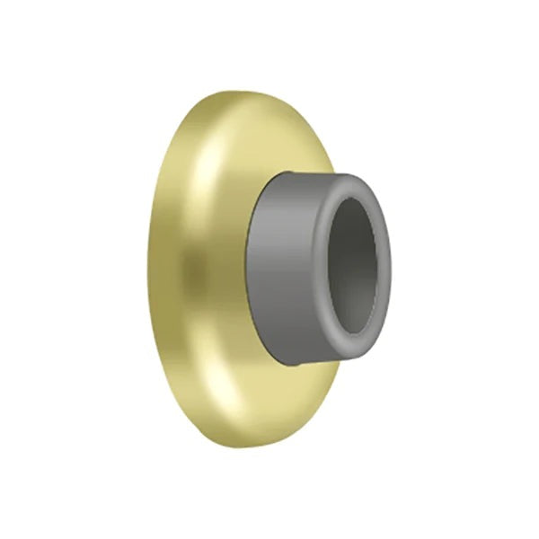 Deltana - Wall Mount Concave Flush Bumper - 2-1/2" Diameter - Optional Finish