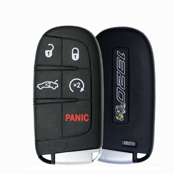 2019-2020 Dodge Challenger R/T Scat Pack / 5-Button Smart Key / PN: 68394202AA / FCC ID: M3M-40824301 (OEM Refurb/Recase)
